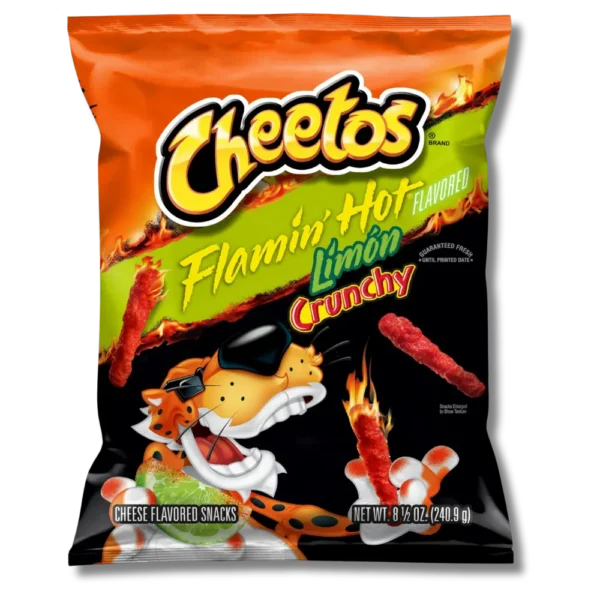 Cheetos Flamin' Hot Sabor Limón Crunchy