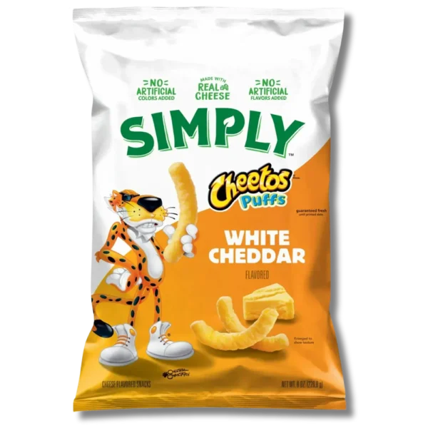 Simply Cheetos Puffs White Cheddar